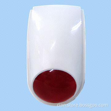 Wireless Siren with Strobe, Water-proof Function, Used for Wall Installation